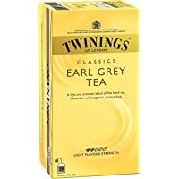 Twinings - Té Earl grey 25 bolsillos x 2 g = 50 g